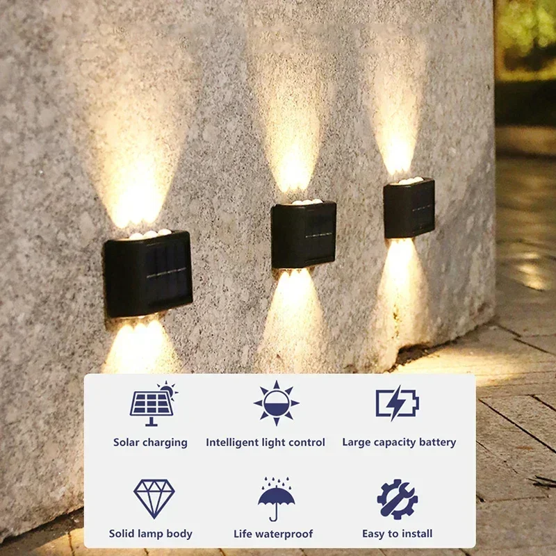 COB Solar-Wandleuchte für Auße – Solar Lamp Bewertung und Preis