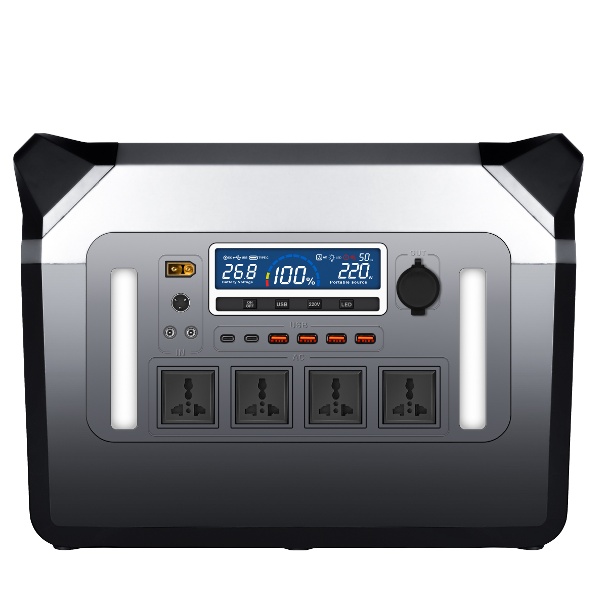3000W Tragbare Powerstation So – Solar Generator Bewertung und Preis