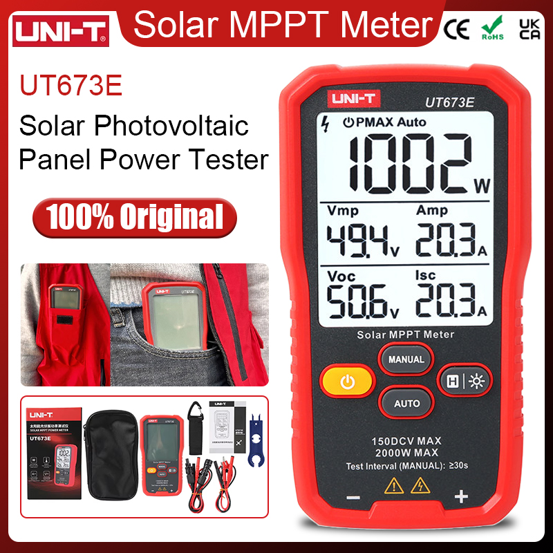 UNI-T UT673E Solar MPPT Messge – Energy Monitor Meter Bewertung und Preis