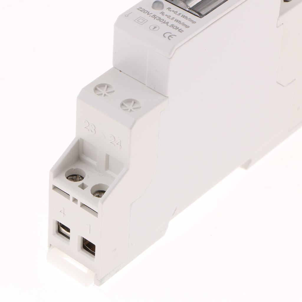 Einphasiger kWh-Zähler zur DIN – Energy Monitor Meter Bewertung und Preis